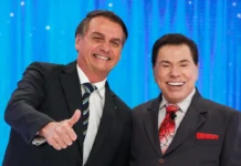 Jair Bolsonaro e Silvio Santos