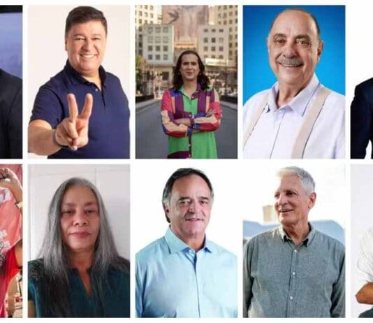 Candidatos a prefeito de BH em 2024