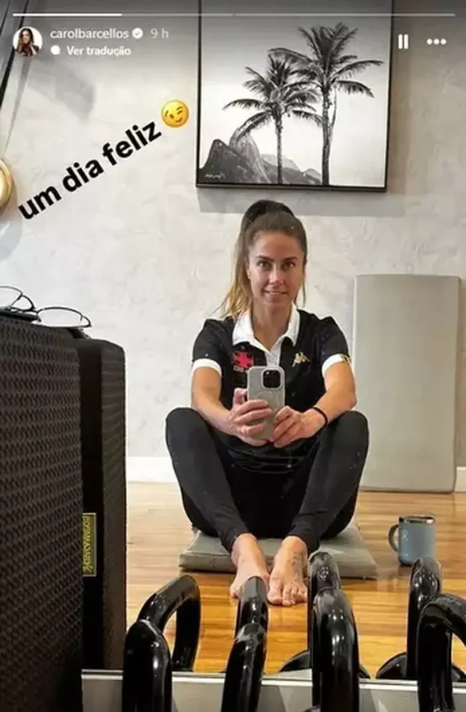 Carol Barcellos revela que torce pro Vasco