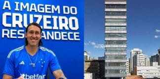 Goleiro do Cruzeiro, Cássio reforma apartamento em BH