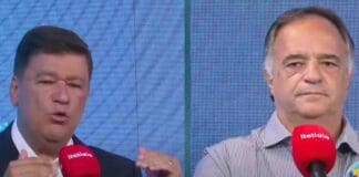 Tramonte e Viana brigam sobre Balanço Geral na Itatiaia