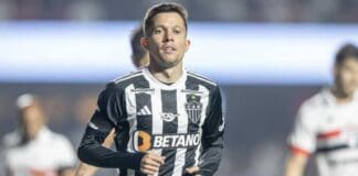 Jogador Bernard do Atlético
