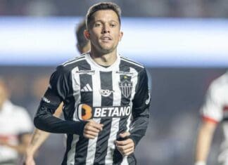 Jogador Bernard do Atlético