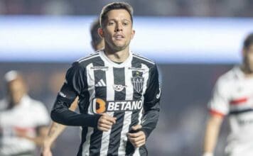 Jogador Bernard do Atlético