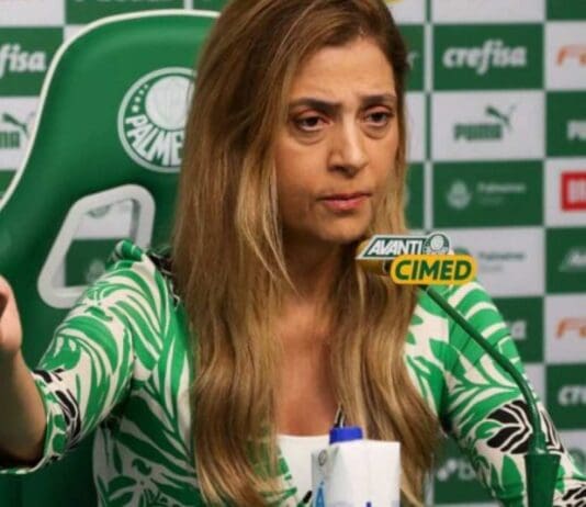 Leila Pereira - presidente do Palmeiras