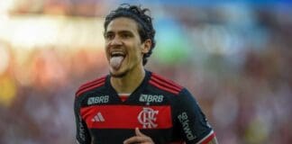 Jogador Pedro do Flamengo
