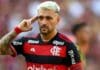 Arrascaeta em campo pelo Flamengo
