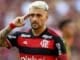 Arrascaeta em campo pelo Flamengo