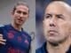 Filipe Luis e Leonardo Jardim