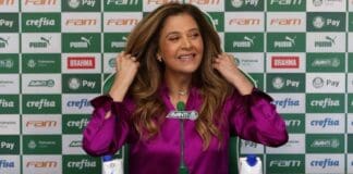Leila Pereira, presidente do Palmeiras