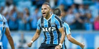 Foto do jogador Braithwaite do Grêmio
