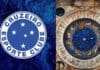 Arte ilustração do horóscopo diário do Cruzeiro esporte clube