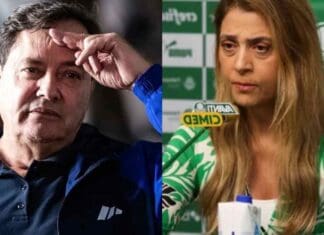 Pedrinho do Cruzeiro e Leila do Palmeiras