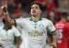 Mauricio em campo pelo Palmeiras