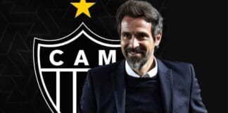 Foto do novo treinador do Atlético-MG, Eduardo Dominguez