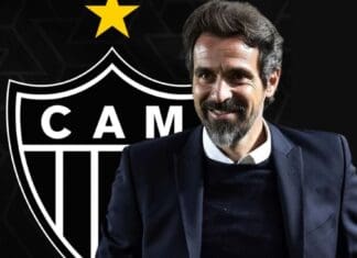Foto do novo treinador do Atlético-MG, Eduardo Dominguez
