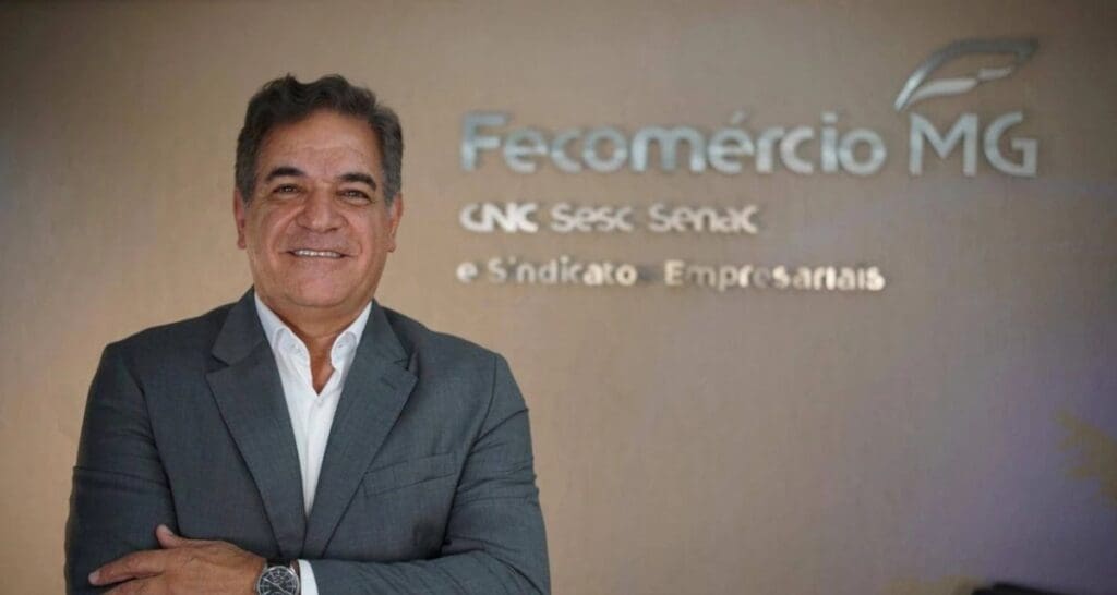 Foto de Nadim Donato presidente do Fecomércio de Minas Gerais
