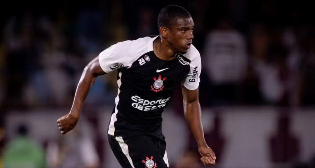 Foto do volante André do Corinthians