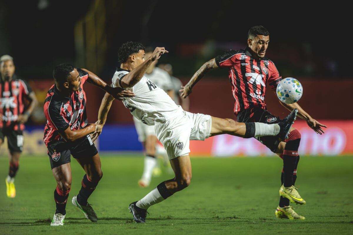 Vitória (BA) x Atlético (MG) no jogo do último dia 14.