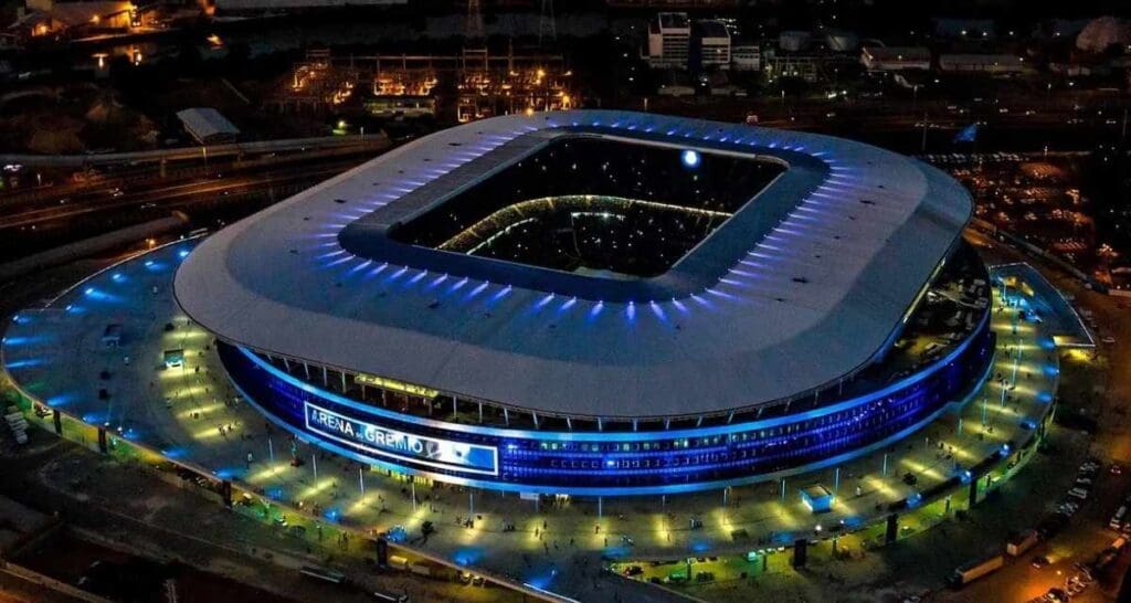 Arena do Grêmio, em Porto Alegre