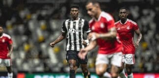 Jogo entre Atlético Mineiro e Internacional