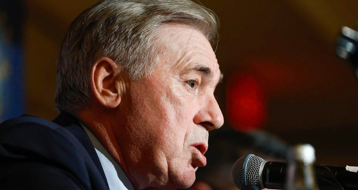 Treinador da Seleção Brasileira Carlo Ancelotti