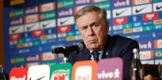 Treinador da Seleção Brasileira Carlo Ancelotti