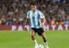 Facundo Medina pela Seleção argentina