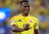 Jhon Arias pela Seleção Colombiana