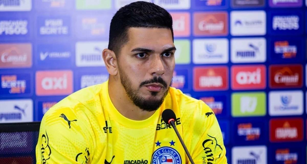 Jogador João Paulo, do Santos está emprestado ao Bahia