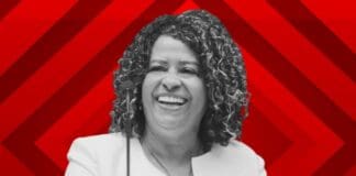 Foto de Leninha, primeira vice-presidente da ALMG