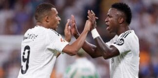 Mbappe e Vinicius Jr.