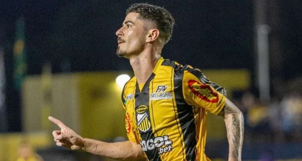 Jogador Rômulo, do Palmeiras, emprestado ao Novorizontino