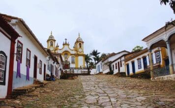 Praça principal de Tiradentes