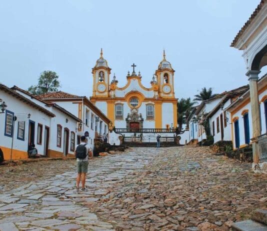 Praça principal de Tiradentes