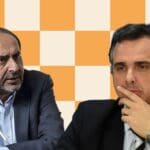 Por que Pacheco e Kalil viraram os “sem-teto” da polarização mineira Alexandre Kalil e Rodrigo Pacheco em posições opostas
