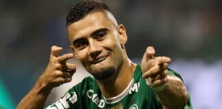 Jogador Andreas Pereira do Palmeiras