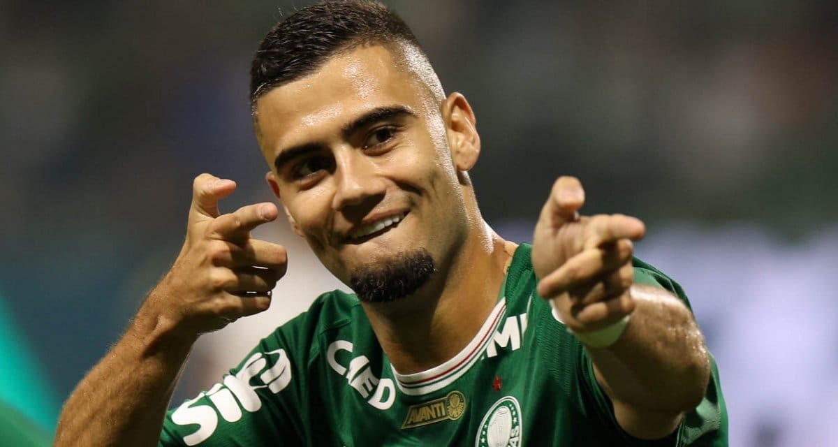 Jogador Andreas Pereira do Palmeiras