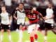 Arrascaeta em jogo contra o Corinthians