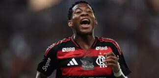 Jogador Gonzalo Plata do Flamengo