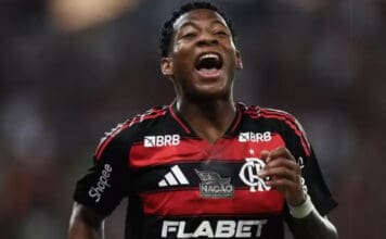 Jogador Gonzalo Plata do Flamengo