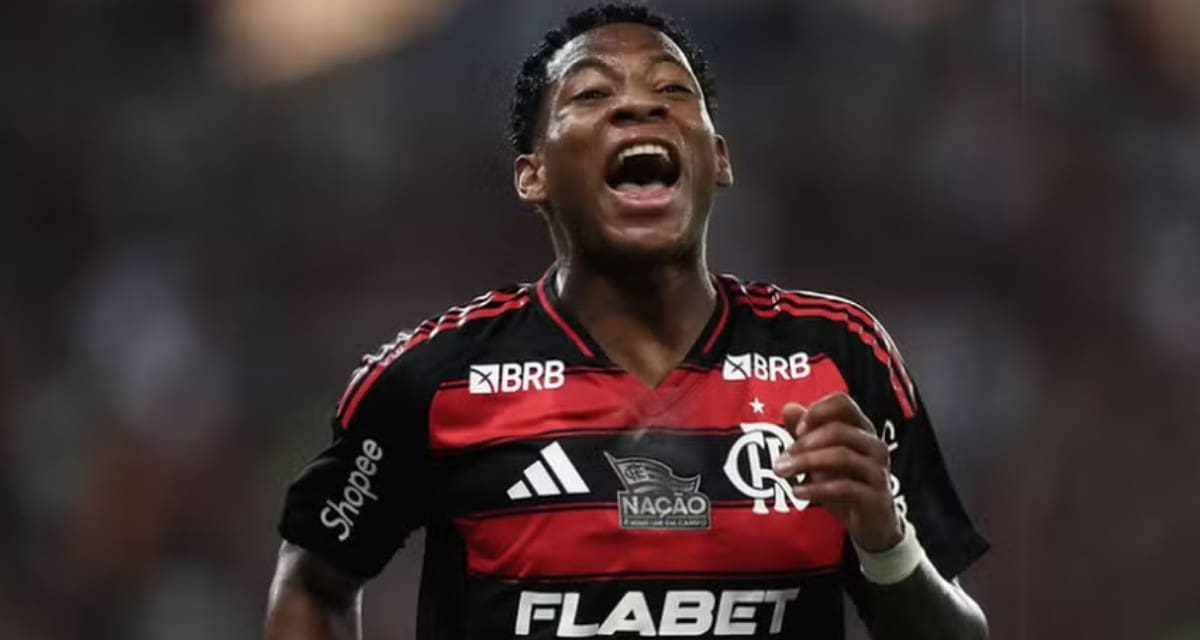 Jogador Gonzalo Plata do Flamengo