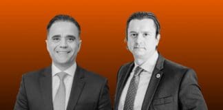 Presidente da OAB-MG Gustavo Chalfun e o deputado federal Sérgio Rodrigues
