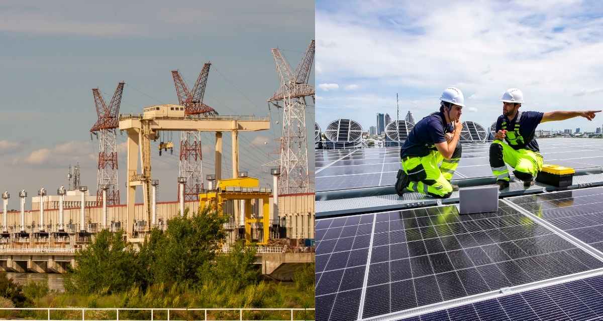 Hidrelétricas e energia solar em minas gerais