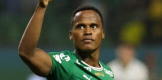 Jogador Jhon Arias do Palmeiras