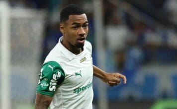 Jogador Allan do Palmeiras