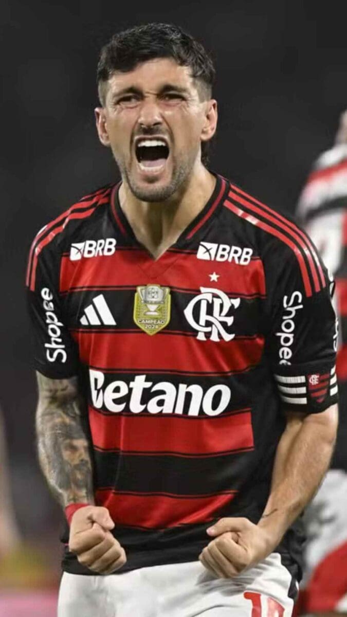 jogador Arrascaeta do flamengo