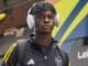 Mamady Cissé chegando ao jogo do Atlético