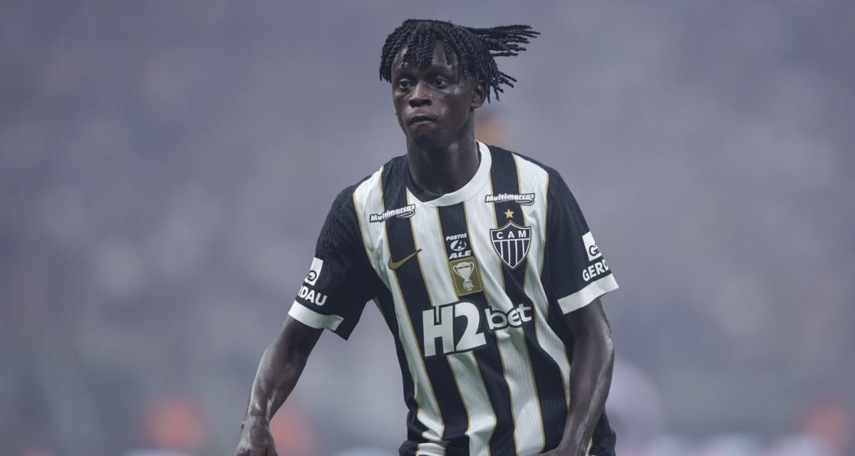Mamady Cissé em jogo profissional no Atlético