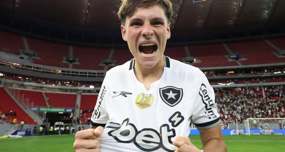 Montoro em jogo do Botafogo